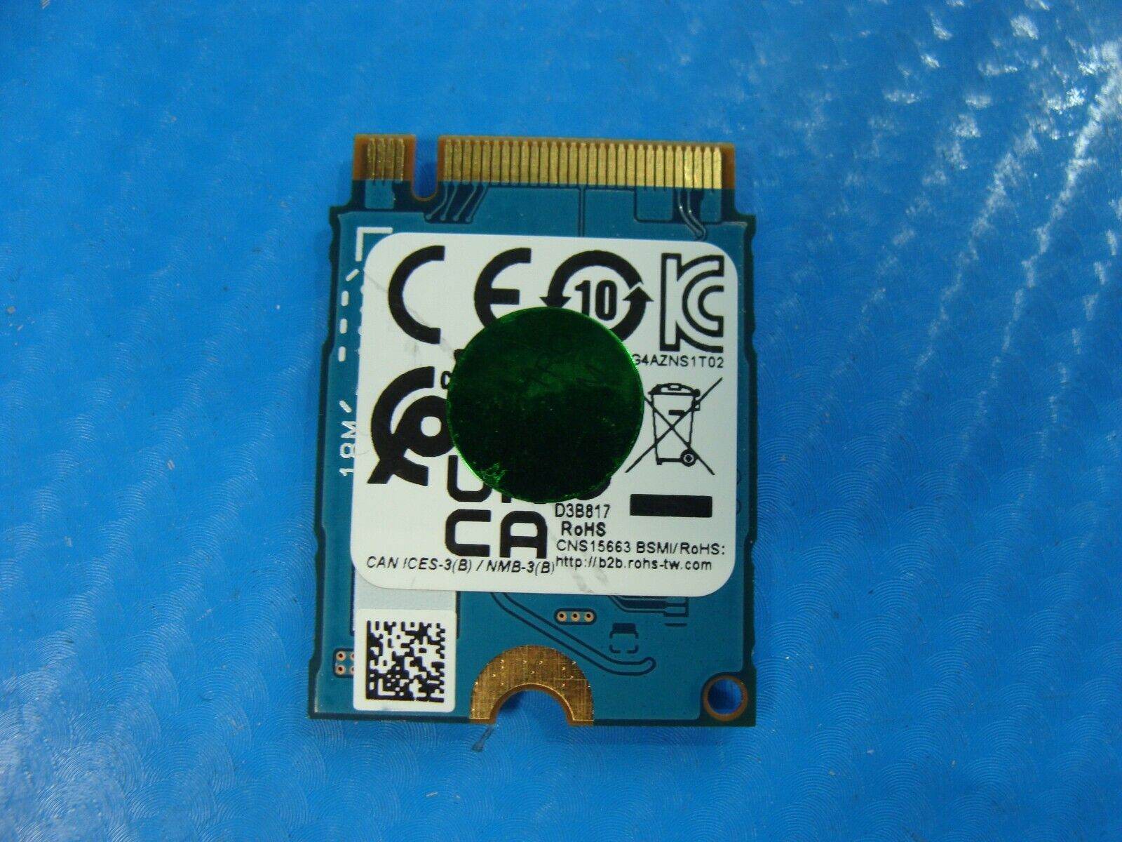 Dell 14 5406 Toshiba 128GB M.2 NVMe SSD Solid State Drive 9946M KBG40ZNS128G - Tested Computer Laptop Parts