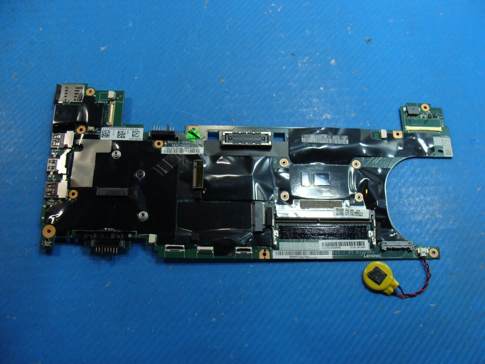 Lenovo ThinkPad T470s 14 Genuine Intel i5-7300u Motherboard 01ER062