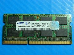 MacBook Pro A1286 Samsung 2GB Memory PC3-8500S-07-10-F2 M471B5673EH1-CF8 - Tested Computer Laptop Parts