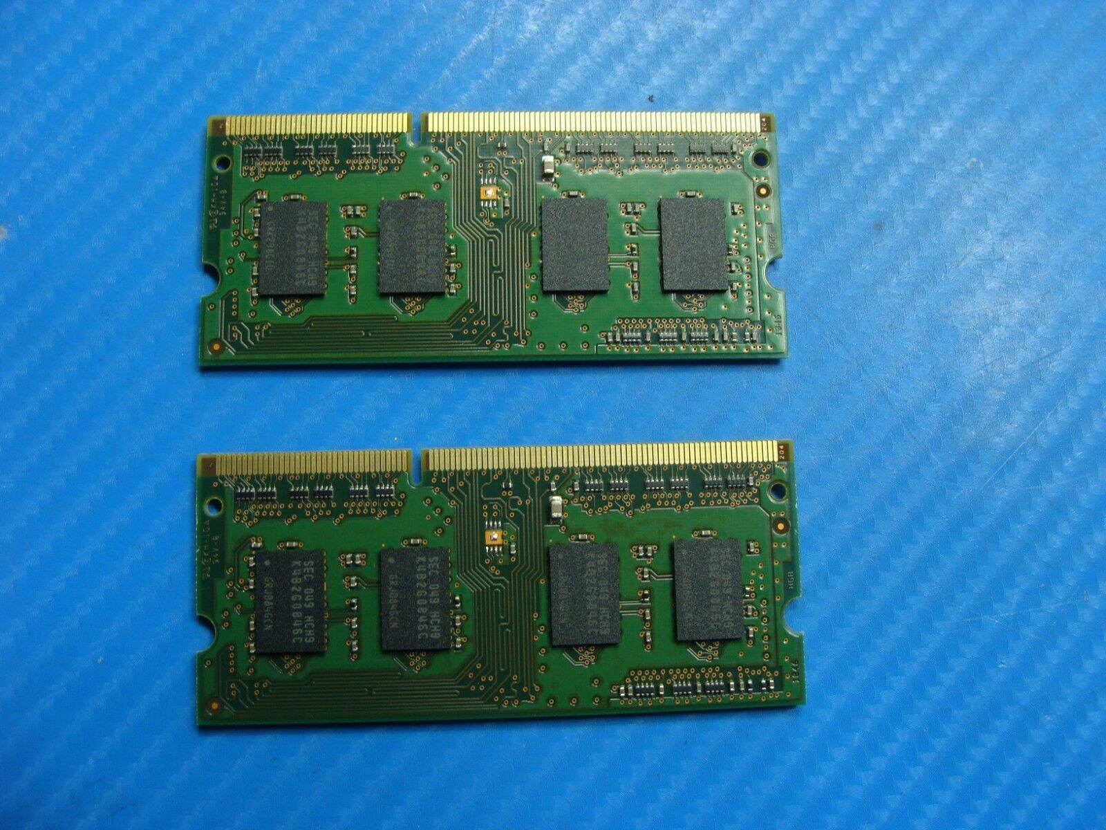 Toshiba C675D-S7101 So-Dimm Samsung 2Gbx2 1Rx8 Memory pc3-10600 m471b5773chs-ch9 - Tested Computer Laptop Parts