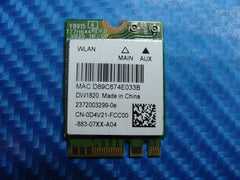 Dell Inspiron 7472 14" Genuine Wireless WiFi Card QCNFA344A D4V21 ER* - Laptop Parts - Buy Authentic Computer Parts - Top Seller Ebay