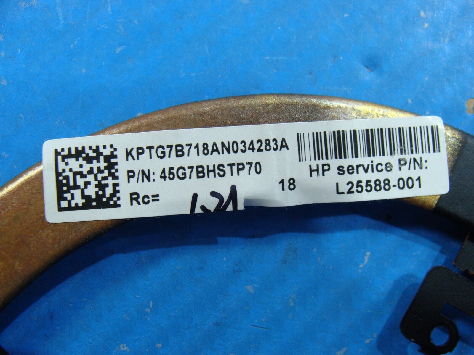 HP Pavilion 15-cs0085cl 15.6 CPU Cooling Heatsink L25588-001 45G7BHSTP70