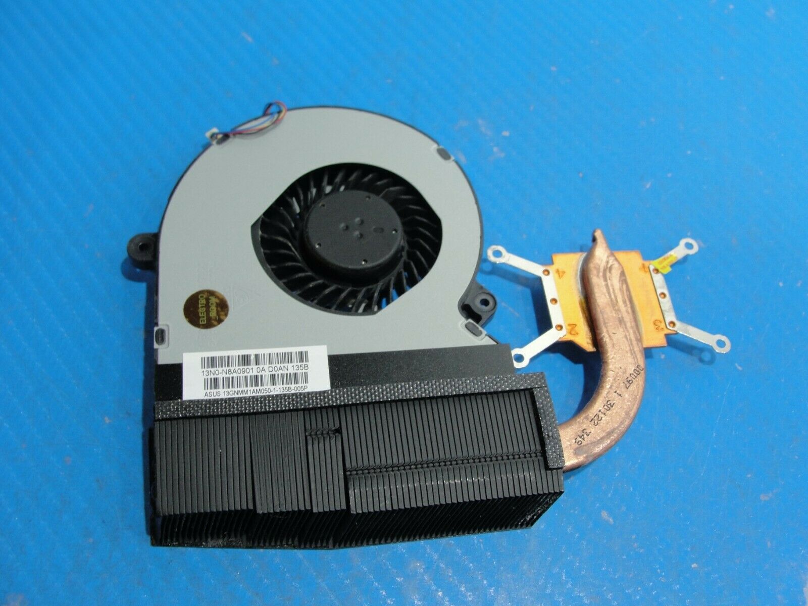 Asus ROG 15.6" G46V Genuine CPU Cooling Fan w/ Heatsink 13GNMM1AM050-1 - Laptop Parts - Buy Authentic Computer Parts - Top Seller Ebay