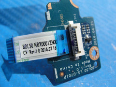 HP Notebook 15-ba009dx 15.6" OEM Touchpad Mouse Button Board w/Cables LS-D701P 