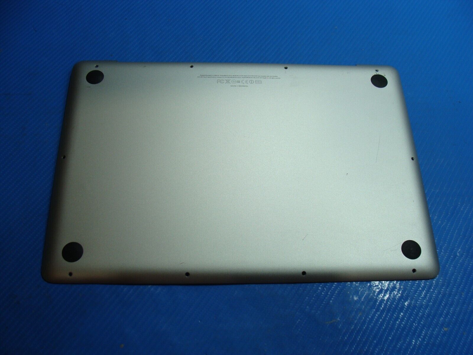 MacBook Pro 13” A1278 Mid 2012 MD101LL/A Genuine Bottom Case Silver 923-0103