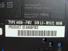 Lenovo Thinkpad T61P 15.4” Genuine Laptop Bottom Case 42W2432 - Tested Computer Laptop Parts