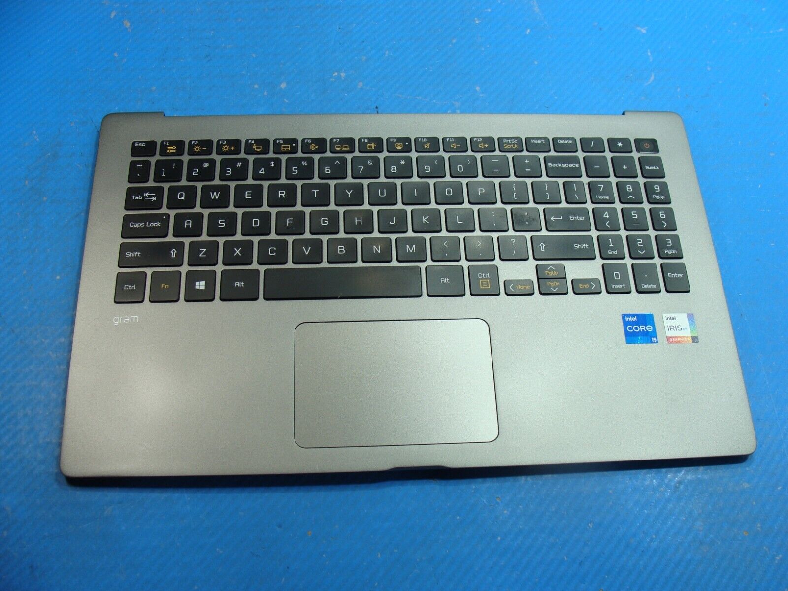 LG Gram 15Z95N 15.6 Palmrest w/Touchpad Keyboard Backlit