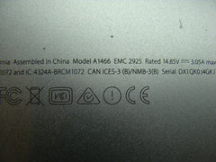 MacBook Air A1466 13" 2015 MJVE2LL/A MJVG2LL/A Bottom Case 923-00505