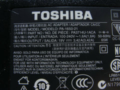 Genuine Toshiba AC Adapter Power Charger 19V 3.42A 65W PA3714U-1ACA G71C0009T110 - Laptop Parts - Buy Authentic Computer Parts - Top Seller Ebay