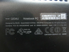 Asus Q534UX-BH17T19 15.6" Bottom Case Base Cover 13NB0CE1P05121 - Laptop Parts - Buy Authentic Computer Parts - Top Seller Ebay