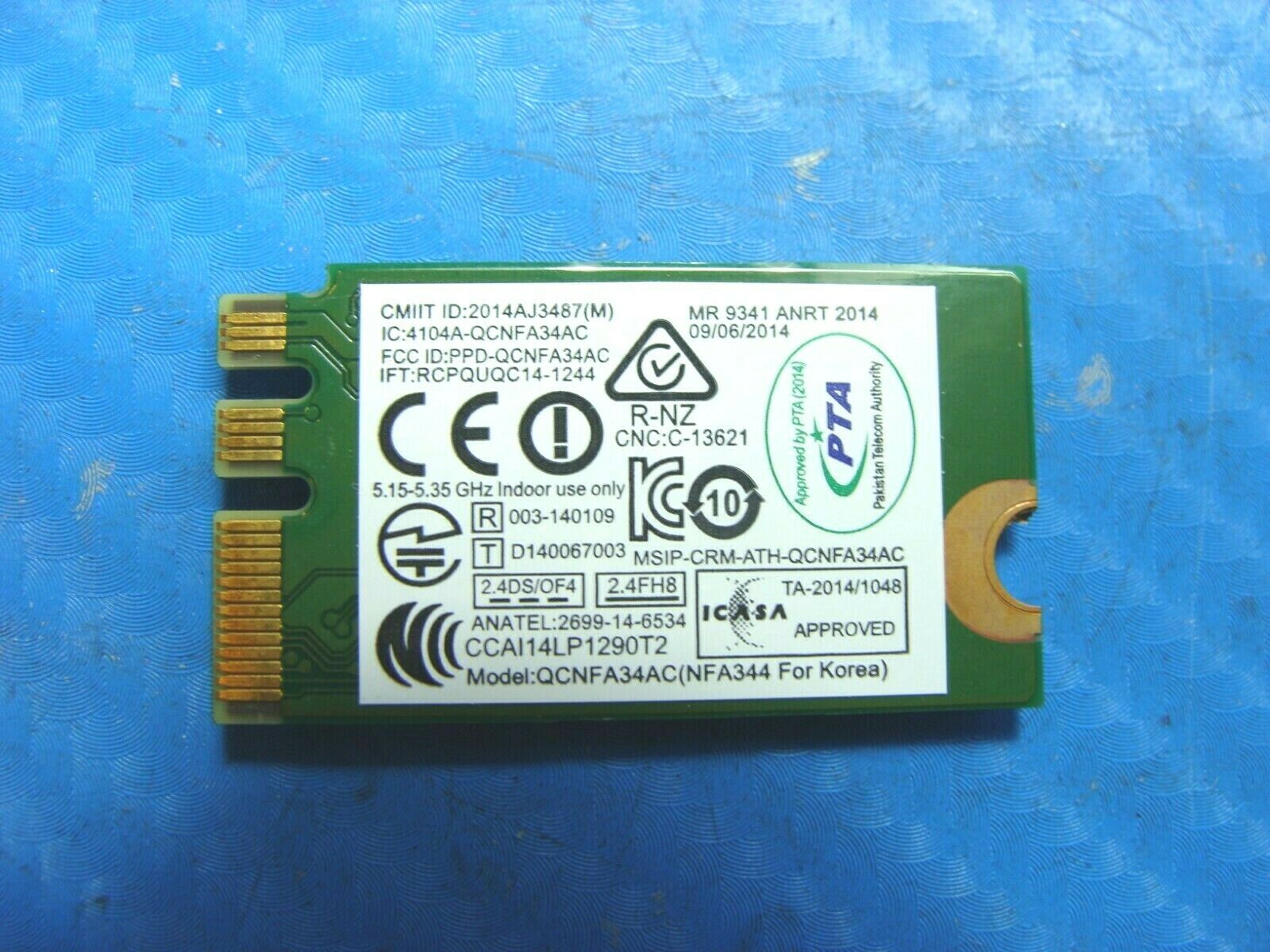 Lenovo 3 11 11.6 80J8 Genuine Wireless WiFi Card 00JT471 QCNFA34AC Lenovo