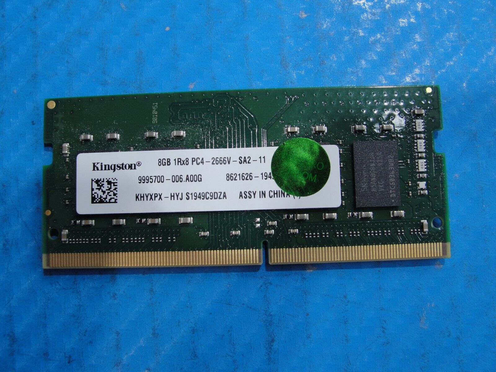Dell Inspiron 15 3593 Kingston 8GB 1Rx8 Memory Ram So-Dimm PC4-2666V KHYXPX-HYJ