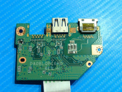 Toshiba Satellite S55T-C5222 15.6" USB Ethernet Port Board w/Cable DA0BLQPC6H0 
