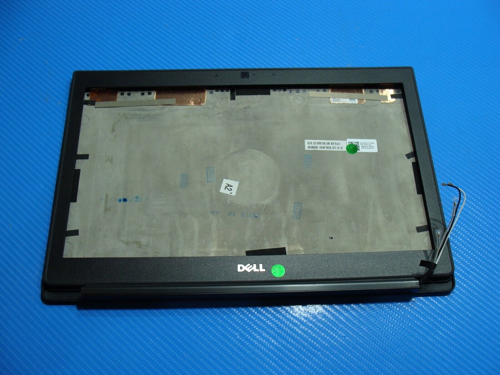 Dell Latitude 7280 12.5 Genuine LCD Back Cover w/Front Bezel JXCT7