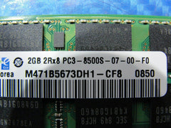 Apple A1286 Samsung 2GB 2Rx8 PC3-8500S SO-DIMM Memory RAM M471B5673DH1-CF8 - Tested Computer Laptop Parts