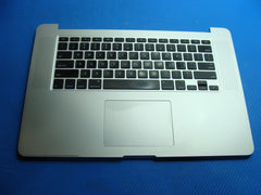 MacBook Pro 15" A1398 Early 2013 ME665LL/A Top Case w/Battery Silver 661-6532