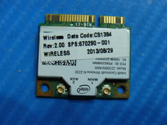 HP Envy TouchSmart m7-j010dx 17.3" WiFi Wireless Card 2230BNHMW 670290-001