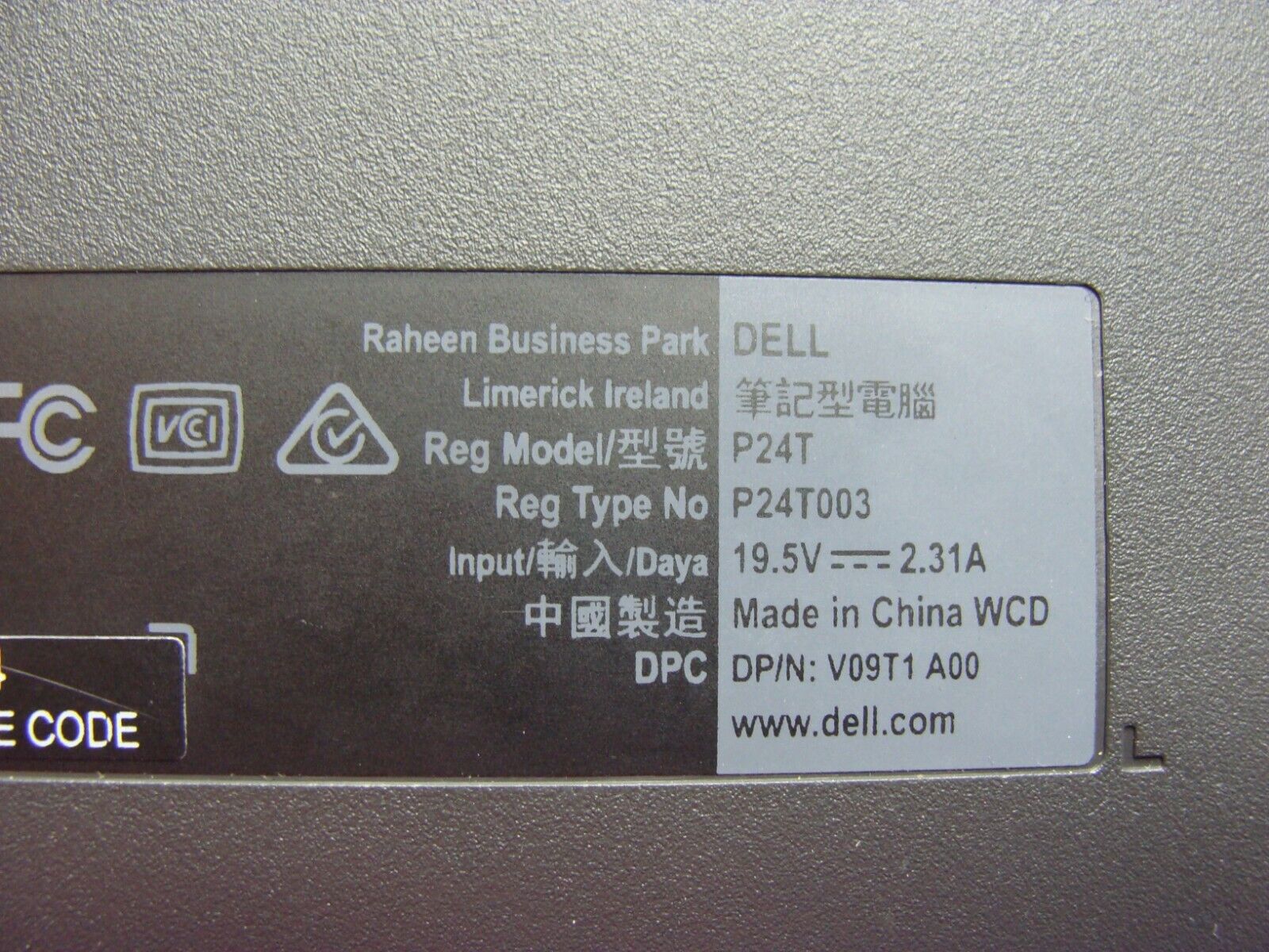 Dell Inspiron 11 3180 11.6 Genuine Laptop Bottom Base Case Cover 3G3YV