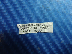 Sony Vaio VPCSB11FX  PCG-41216L 13.3" Ethernet Port w/Cable 306-0101-4385_A ER* - Laptop Parts - Buy Authentic Computer Parts - Top Seller Ebay