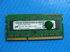 Dell 13 7348 Micron 4GB 1Rx8 PC3L-12800S Memory RAM SO-DIMM MT8KTF51264HZ-1G6E1 - Tested Computer Laptop Parts