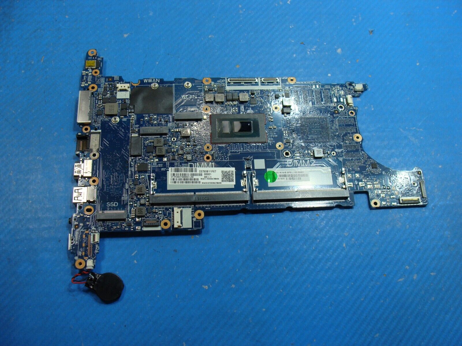 HP EliteBook 840 G5 14 Genuine Intel i5-8350U 1.7GHz Motherboard L15518-601