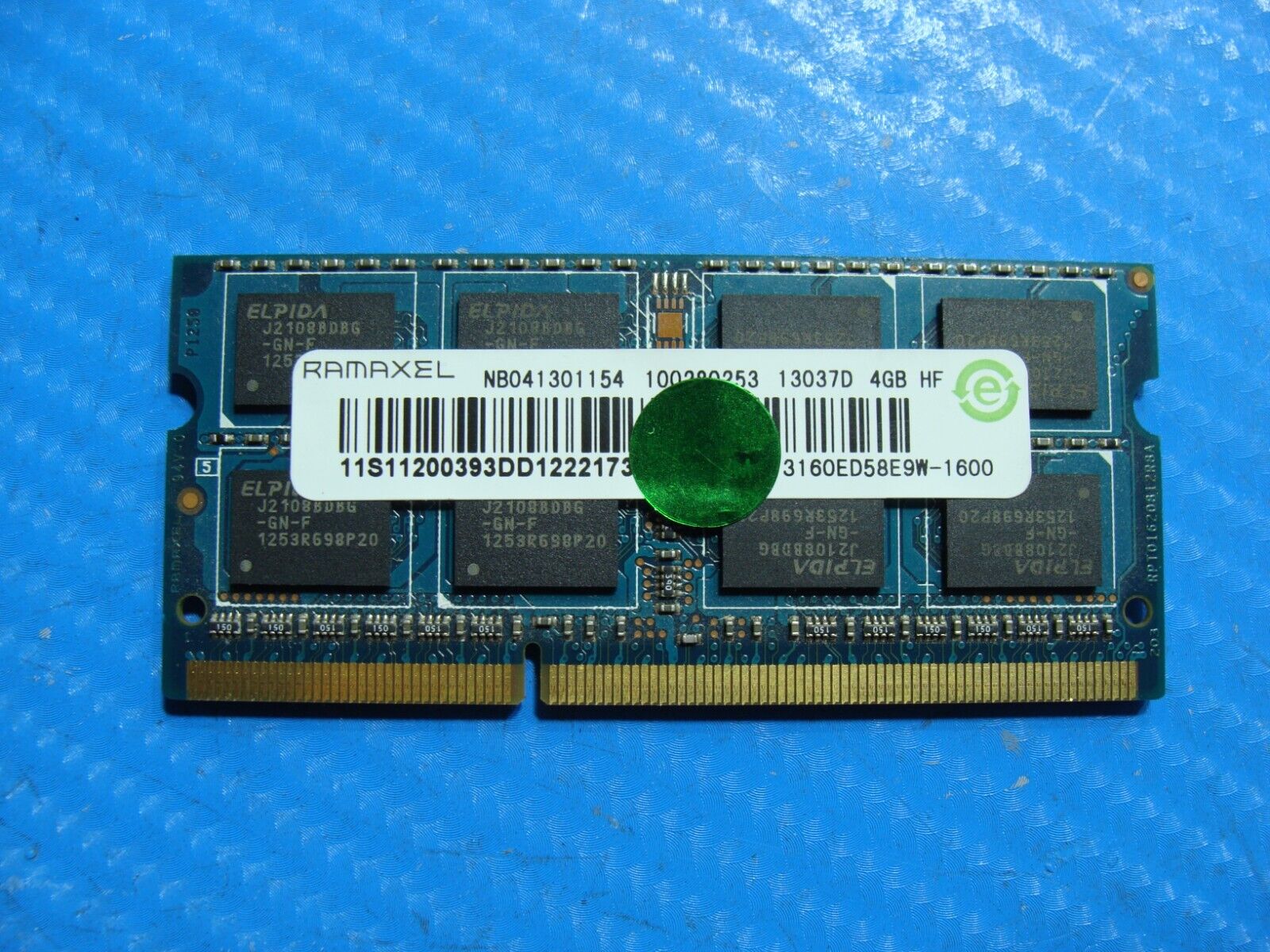 Lenovo P400 Ramaxel 4GB 2Rx8 PC3-12800S SO-DIMM Memory RAM RMT3160ED58E9W-1600