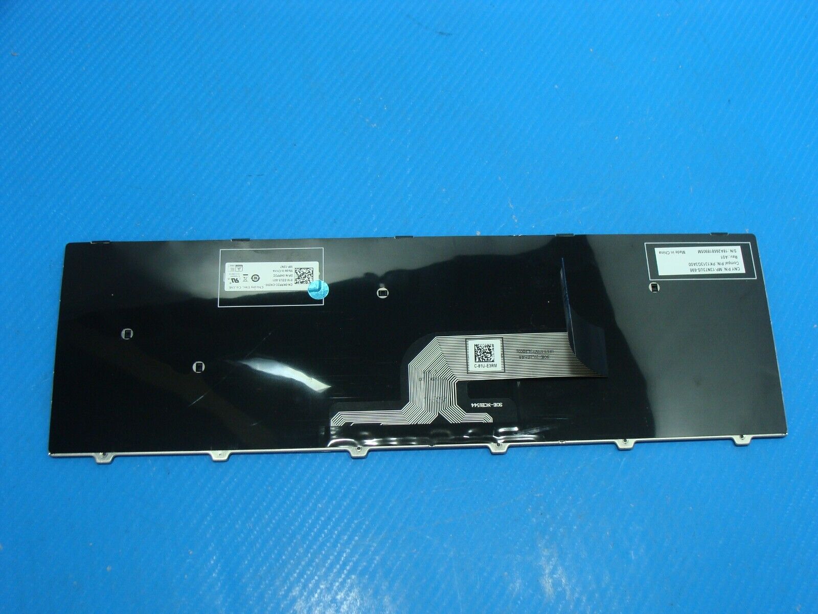 Dell Inspiron 15.6” 15 5566 Genuine Laptop US Keyboard KPP2C PK1313G3A00