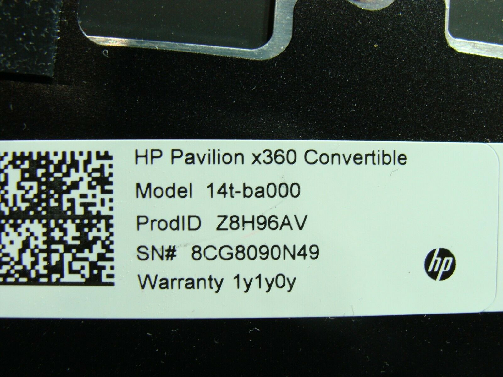 HP Pavilion x360 14t-ba000 14