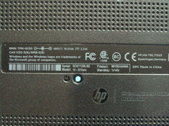 HP 15-f272wm 15.6" Genuine Bottom Case w/Cover Door Black 33U96TP203 Grade A - Laptop Parts - Buy Authentic Computer Parts - Top Seller Ebay