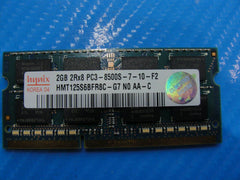 MacBook Pro A1286 Laptop Hynix 2GB Memory PC3-8500S-7-10-F2 HMT125S6BFR8C-G7 - Tested Computer Laptop Parts
