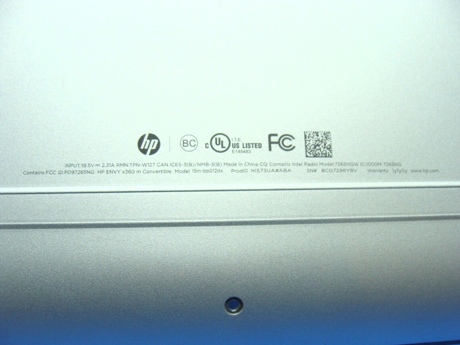 HP Envy x360 15m-bp012dx 15.6