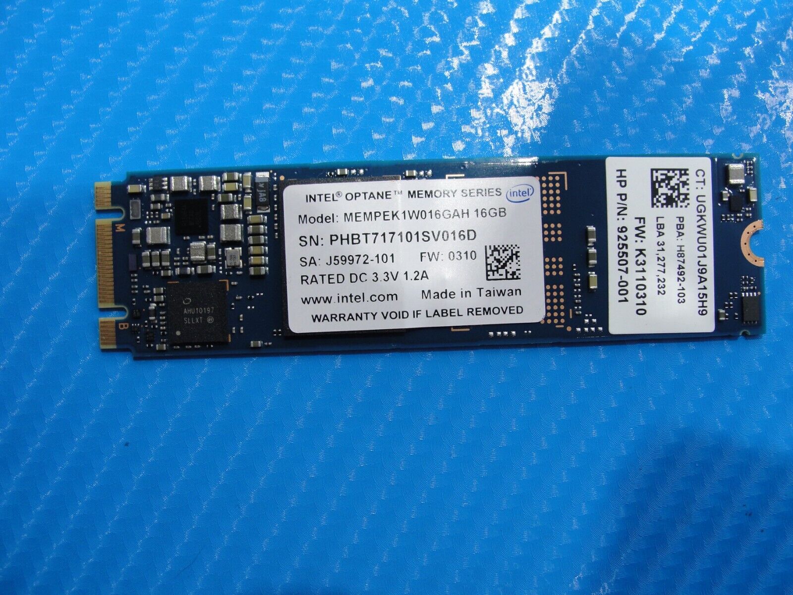 HP 24-x030 Intel 16Gb Sata M.2 SSD Solid State Drive MEMPEK1J016GAH 925507-001