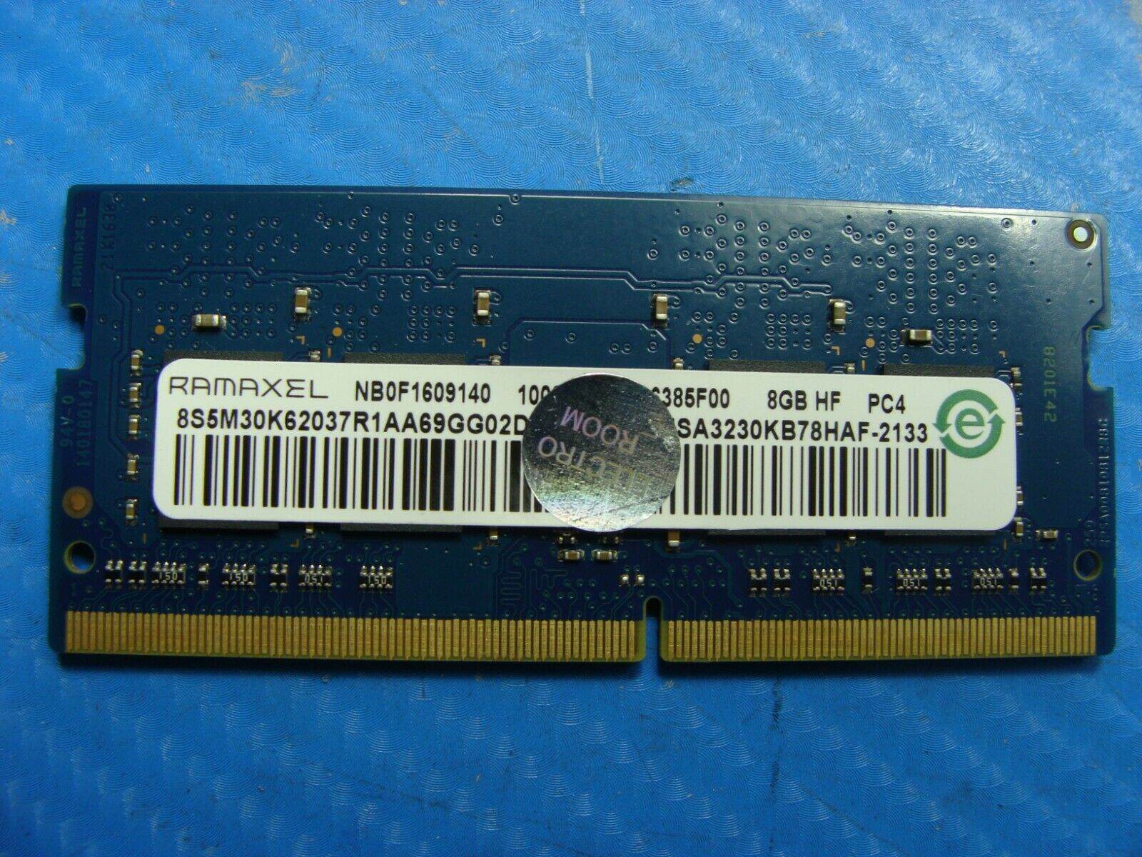 Lenovo 4-1570 Ramaxel 8GB SO-DIMM Memory RAM RMSA3230KB78HAF-2133 5M30K62037 - Tested Computer Laptop Parts