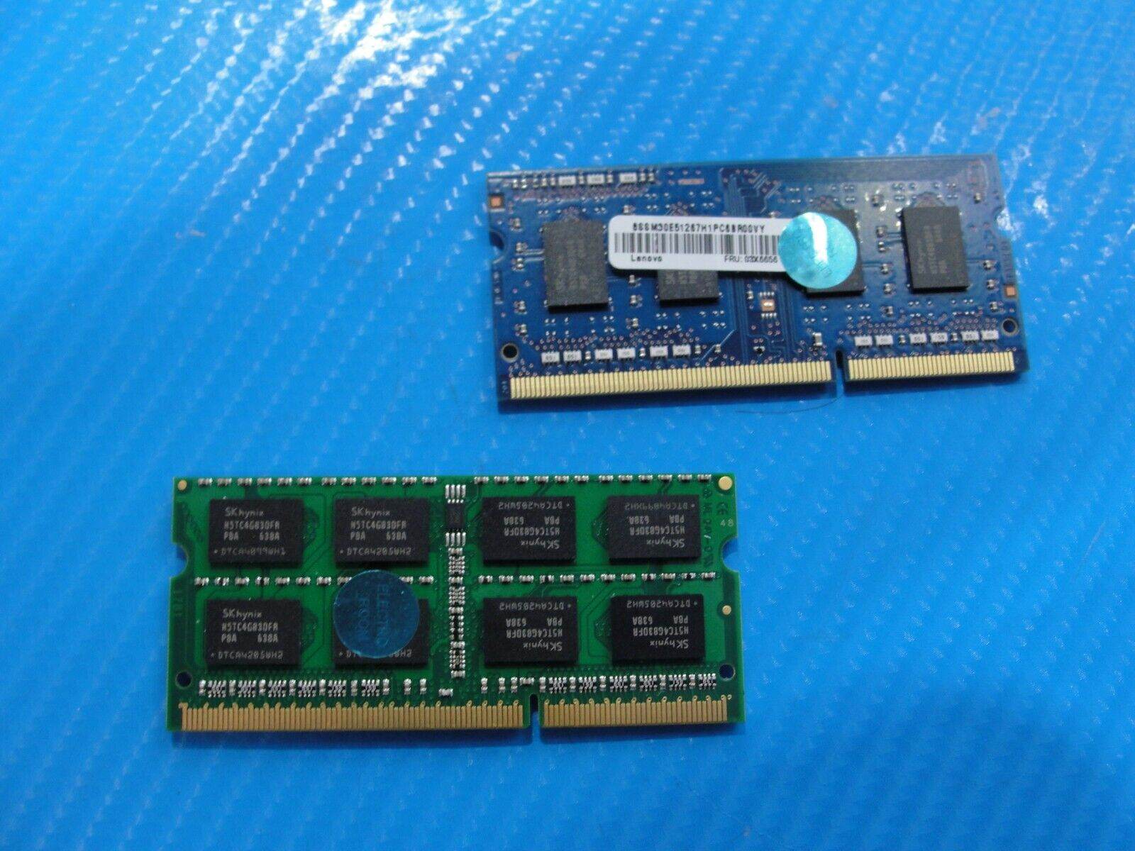 Lenovo T460 SK Hynix Kingston 12Gb 4Gb+8Gb Memory Ram So-Dimm KCP3L16SD8/8 - Tested Computer Laptop Parts