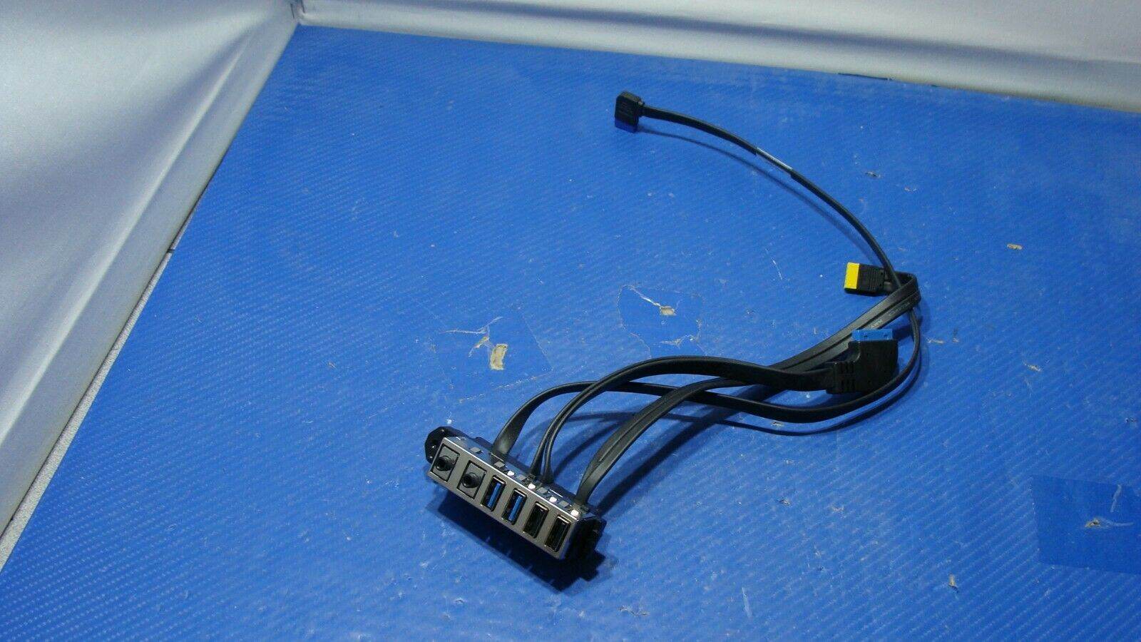 HP ProDesk 600 G1 Genuine Desktop Front I/O Audio USB Assembly 711581-001 - Tested Computer Laptop Parts