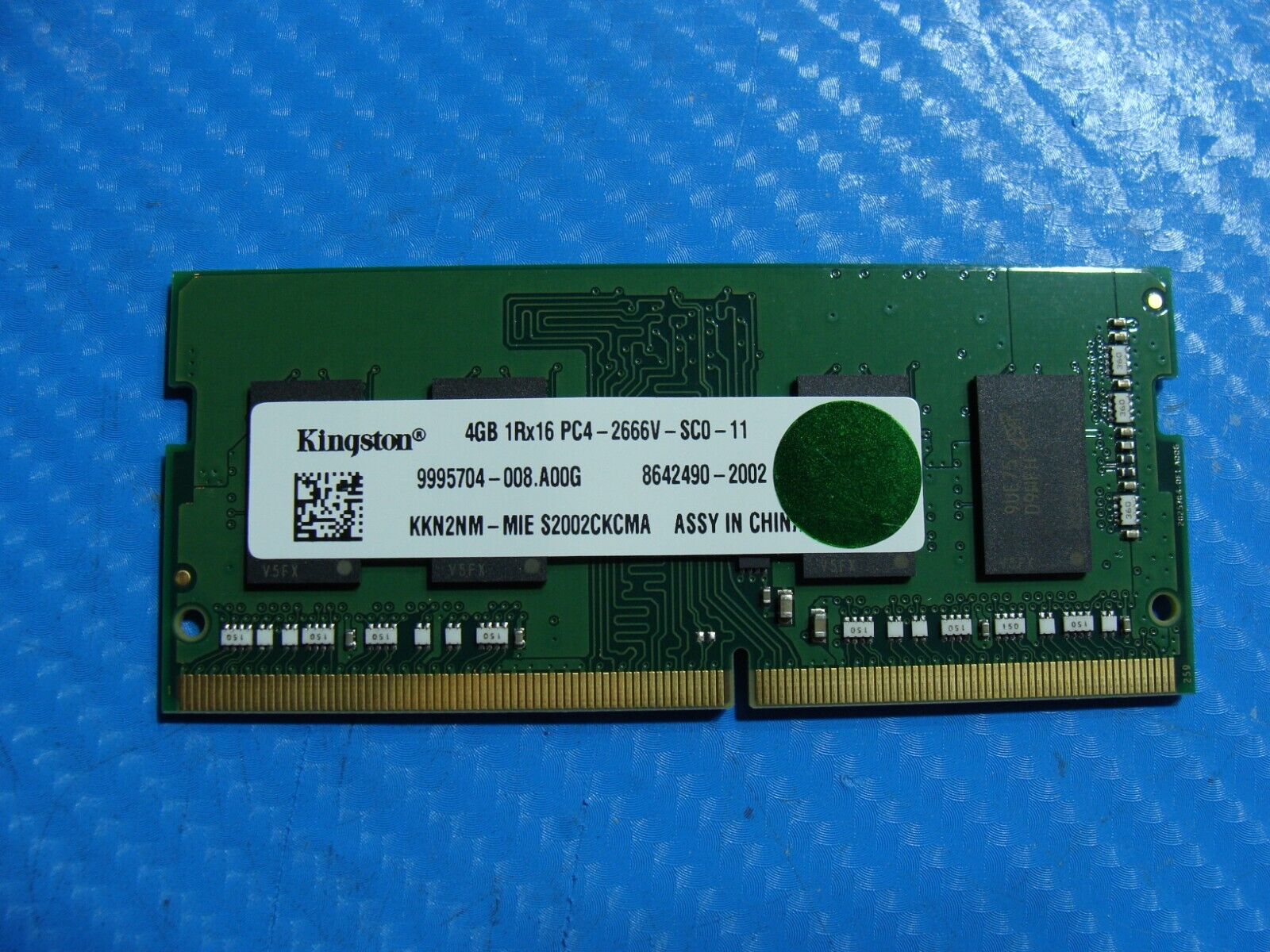 Dell 3390 Kingston 4Gb 1Rx16 Memory Ram So-Dimm PC4-2400T K4YRP4-MIE