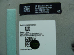 HP EliteBook 840 G3 14" Genuine Laptop Bottom Case Base Cover 821162-001