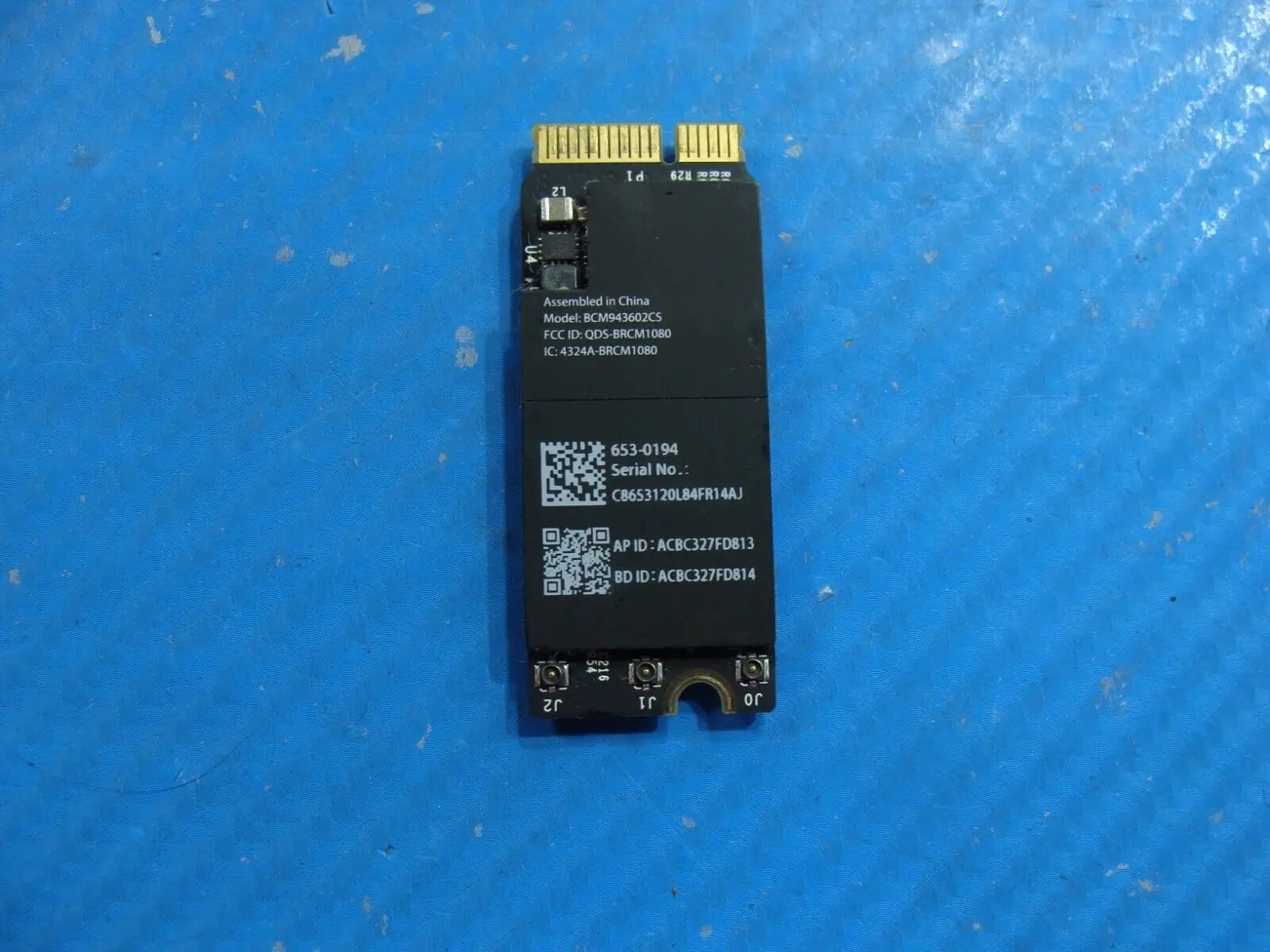 MacBook Pro A1502 13 2015 MF839LL/A WiFi Wireless Card 661-02363 653-0194