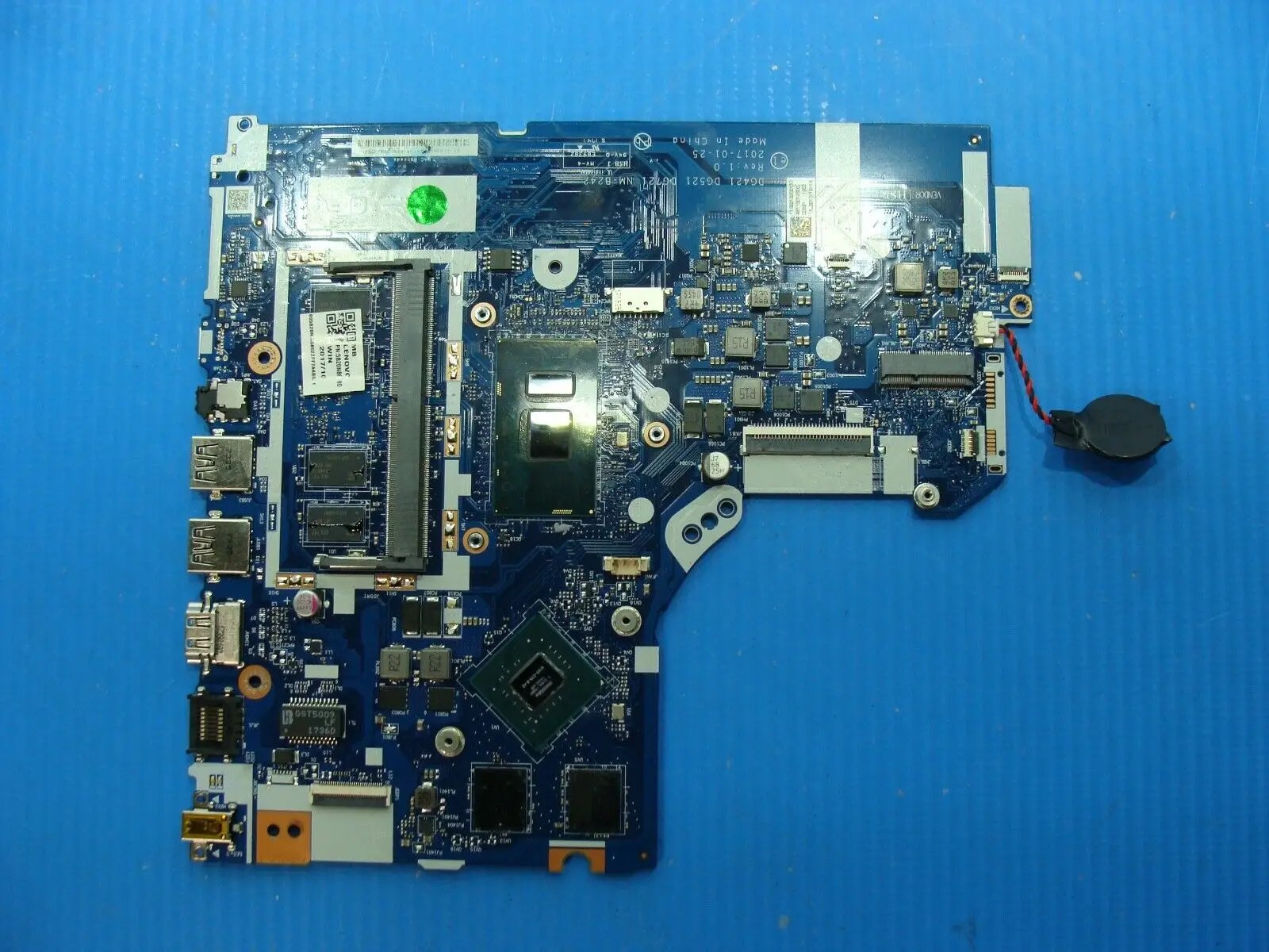Lenovo IdeaPad 320-15IKB 15.6 Intel i7-7500u Motherboard 5B20N86580 AS IS