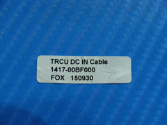 Toshiba Satellite Fusion L55W-C5320 15.6" DC IN Power Jack w/Cable 1417-00BF000