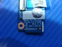HP Notebook 15.6" 15-bw010ca OEM Touchpad Mouse Button Board w/Cable LS-E792P - Laptop Parts - Buy Authentic Computer Parts - Top Seller Ebay