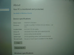 READ! Lenovo ThinkPad E15 15.6" FHD i7-10510U 256GB SSD 8GB 1.80 GHz 1920 x 1080