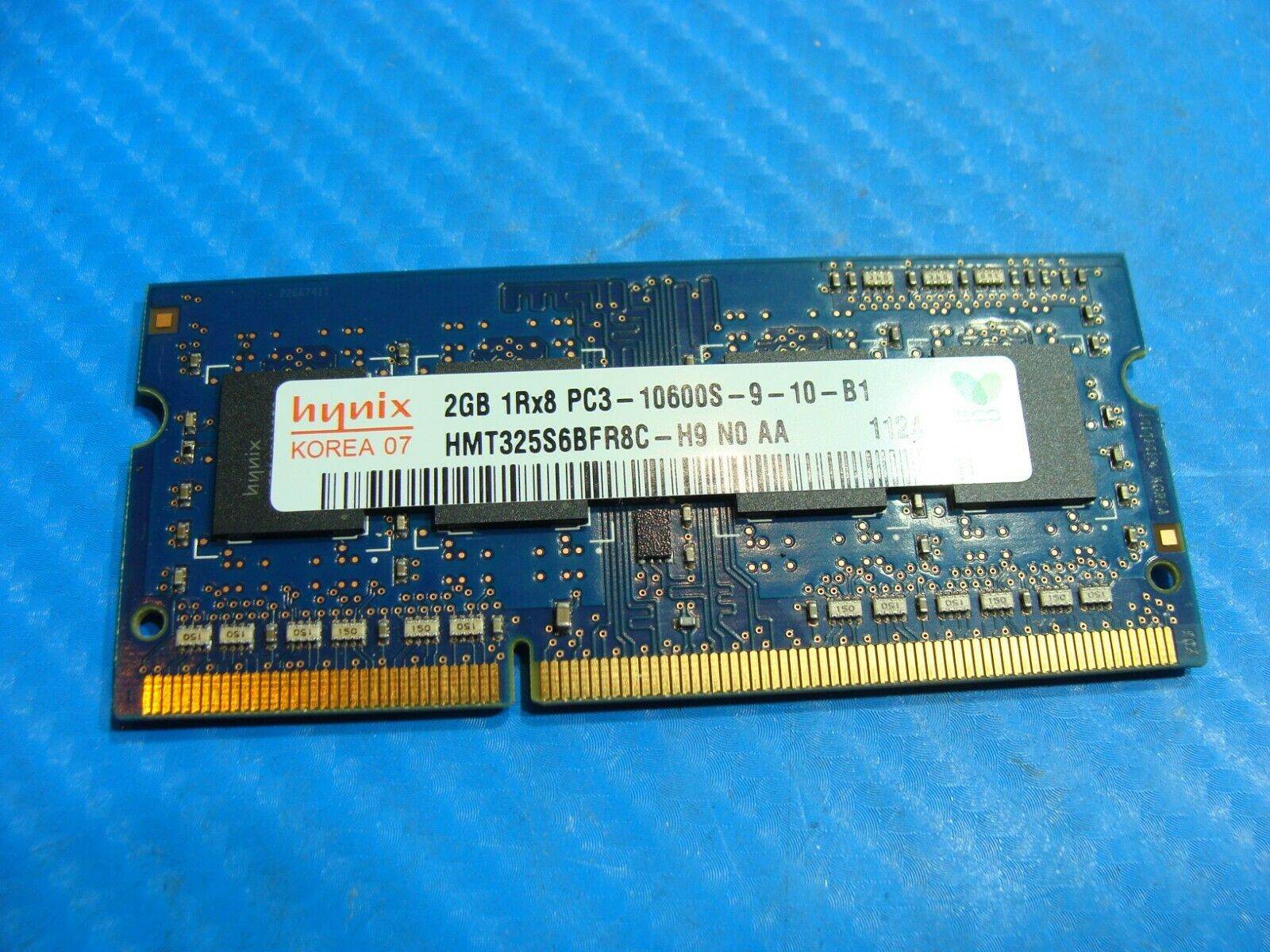 MacBook A1278 Hynix 2GB Memory RAM PC3-10600S SO-DIMM HMT325S6BFR8C-H9 661-5860 - Tested Computer Laptop Parts
