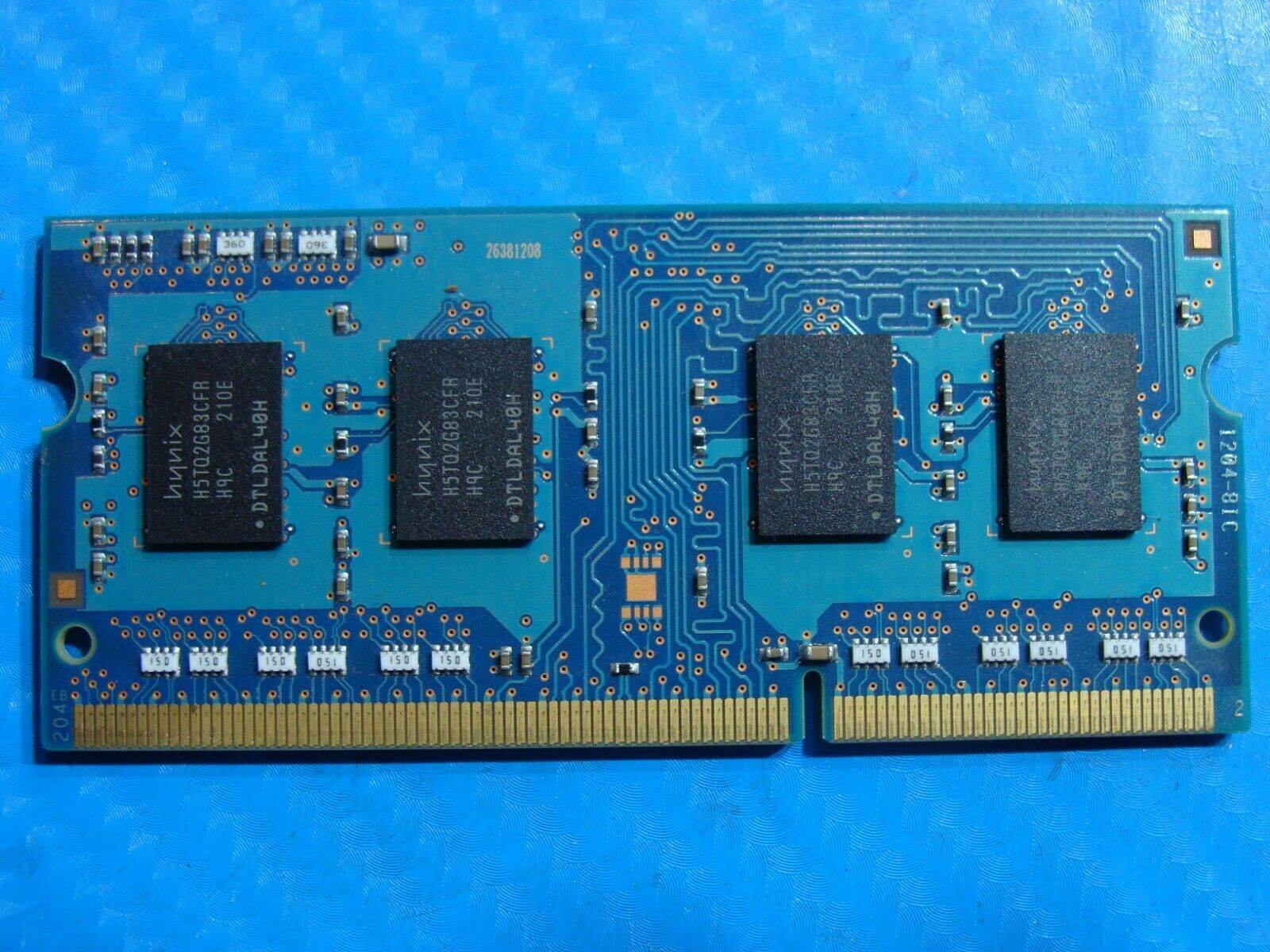 MacBook Pro A1278 Hynix 2GB 1Rx8 Memory RAM SO-DIMM PC3-10600S HMT325S6CFR8C-H9 - Tested Computer Laptop Parts