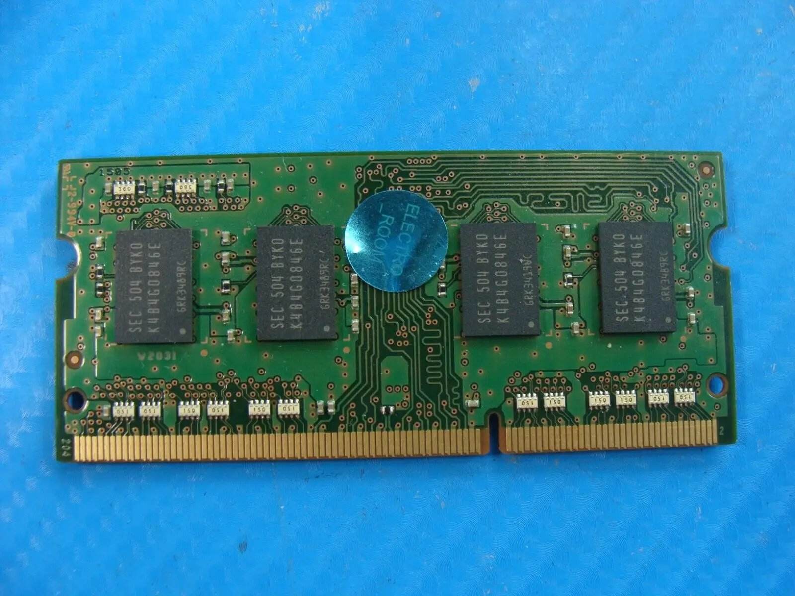 Asus X55UB-NS71 So-Dimm Samsung 4GB 1Rx8 Memory RAM PC3L-12800S M471B5173EB0-YK0 - Tested Computer Laptop Parts