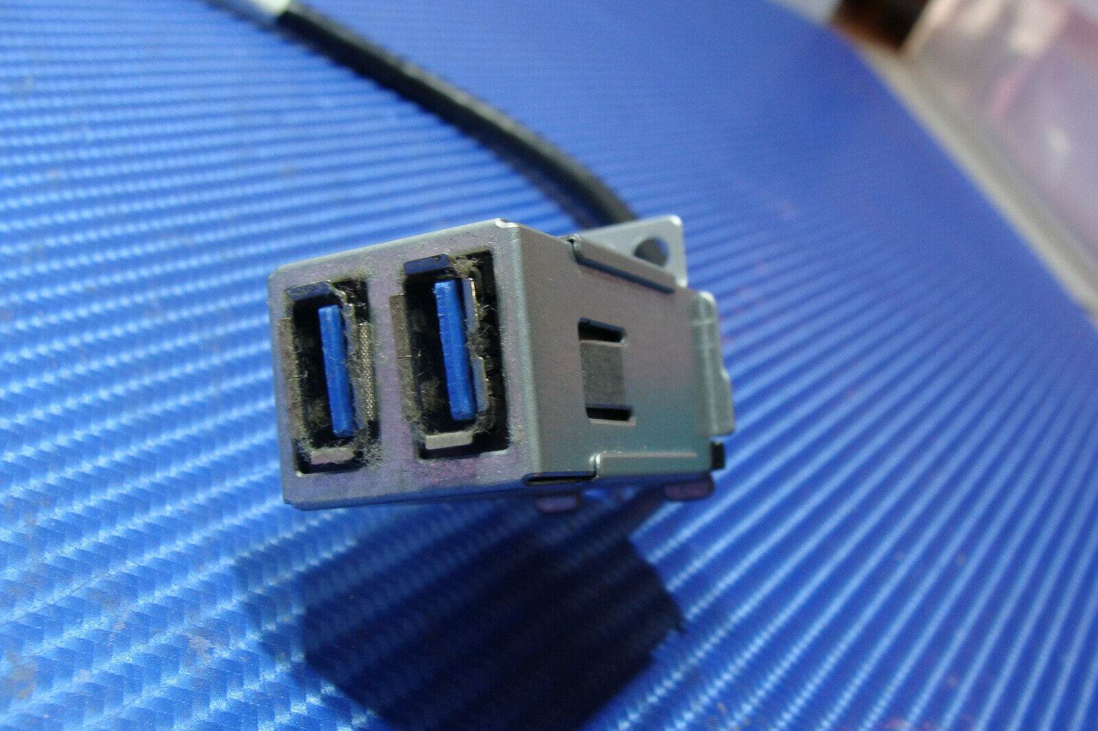 Dell XPS 8700 Genuine Desktop Dual USB Port w/Cable 92KY4 #1 - Tested Computer Laptop Parts