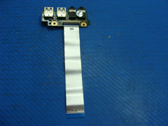 Asus N56VM-AB71 15.6" Genuine Audio Jack USB Port Board w/Cable 60-N9JAU1000-F03 ASUS