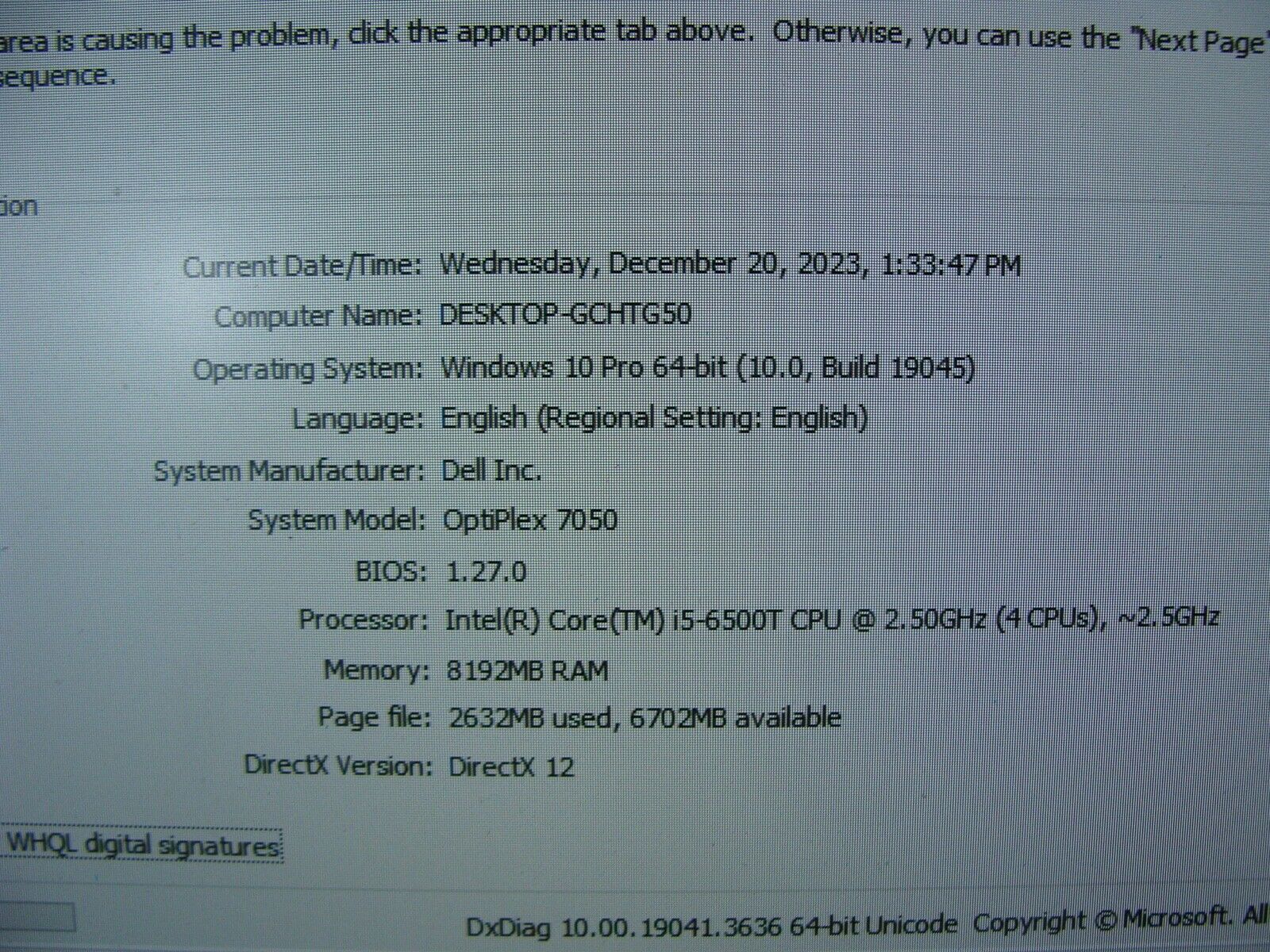 Value DEAL Wifi+ Dell Optiplex 7050 MFF Intel i5-6500T 2.5GHz 8GB RAM 512GB SSD