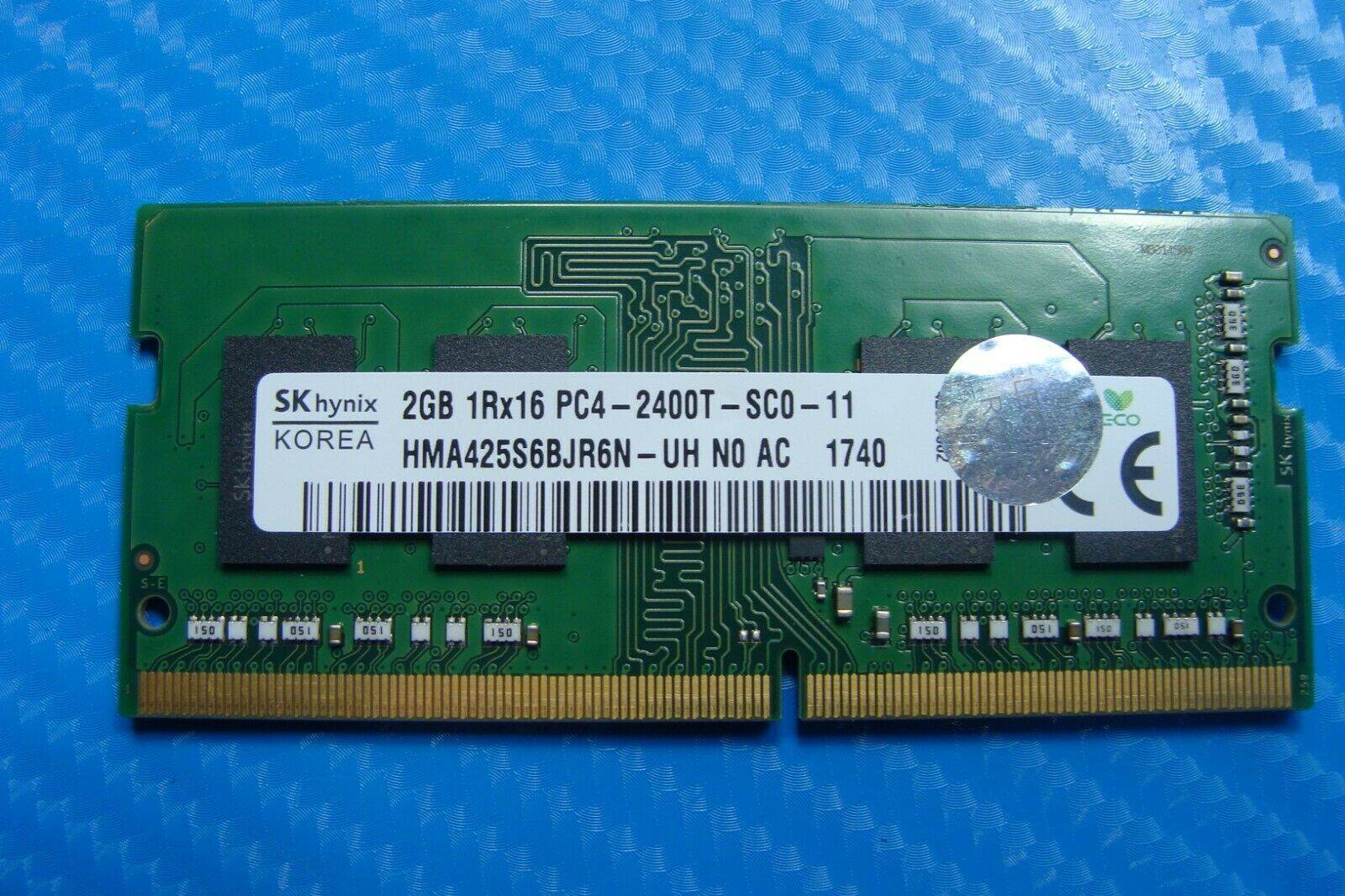 Asus S510UA-RB31 Sk hynix So-Dimm 2Gb Memory pc4-2400t-sc0-11 hma425s6bjr6n-uh - Tested Computer Laptop Parts