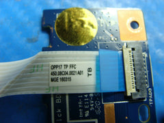 HP Notebook 17.3" 17-x010ds OEM TouchPad Button Board w/Cables 448.08E06.0011 HP